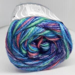 ICE Yarns Cakes Malaga Yarn, Blue Pink Green Purple